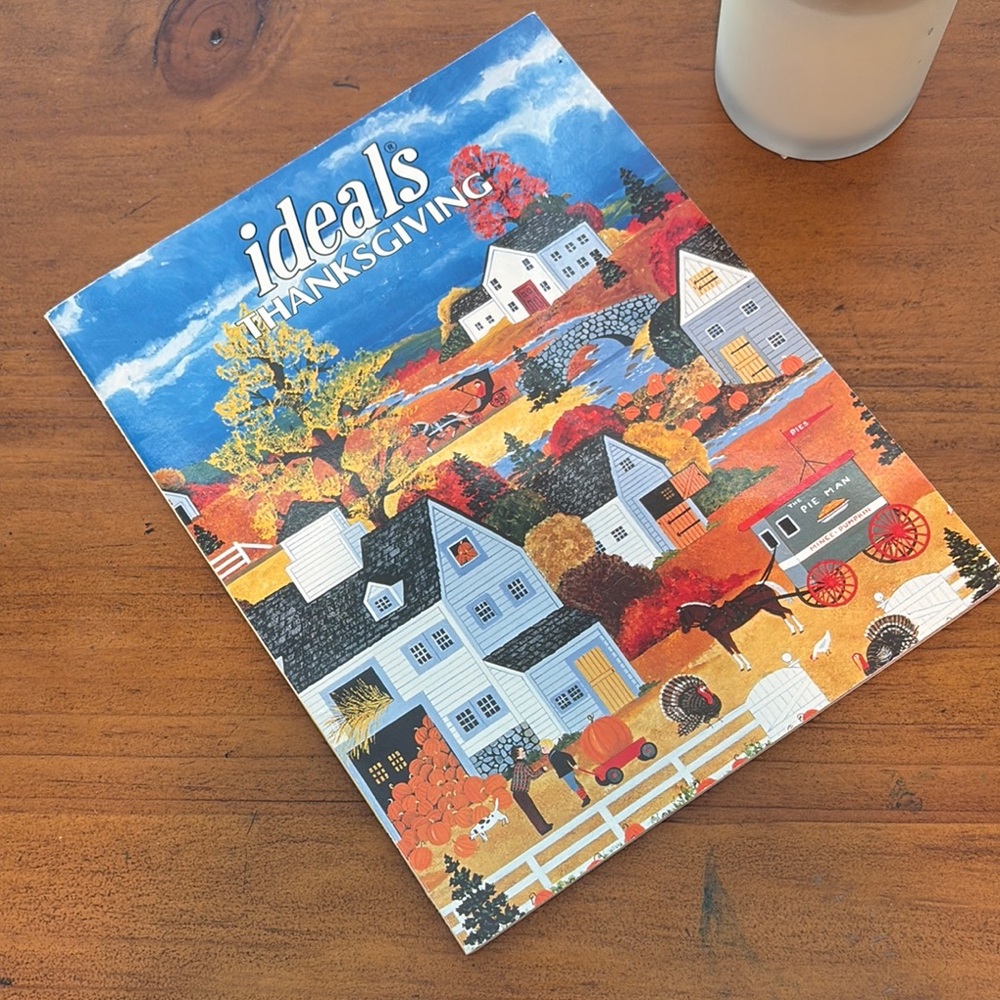 Ideals Thanksgiving Autumn Scene Book